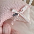 Set lenjerie patut bebe Velvet roz (10)
